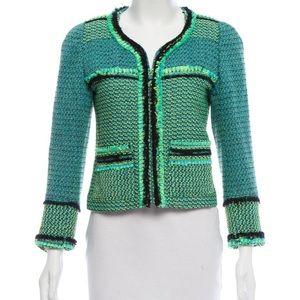 Anthropologie Yoana Baraschi tweed blazer